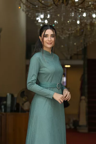 Lina Hijab Evening Dress 