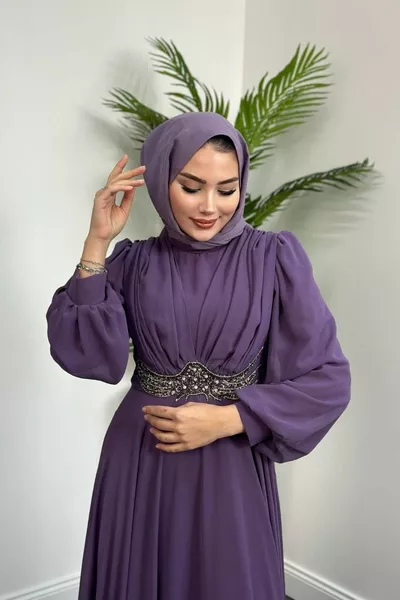 Hadise Evening Dress Lilac