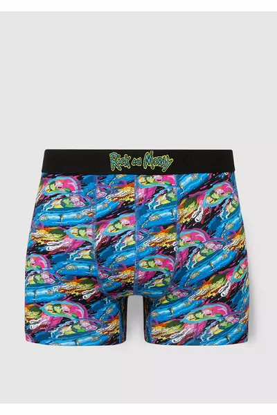 Боксеры с принтом Рик и Морти 