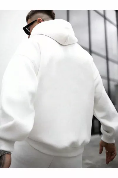 Hooded, Oversized, High-Waisted, Fleece-Lined Women's Tracksuit