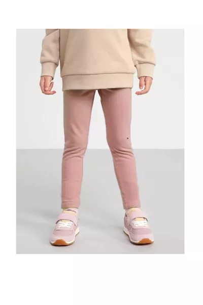 Kinderleggings aus Samtfleece 