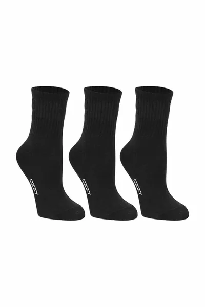 Женские короткие теннисные носки без полосок, черного цвета, комплект из  штук