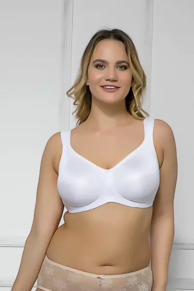  Beyaz Minimizer Toparlayıcı Sütyen (BALENLİ) 
