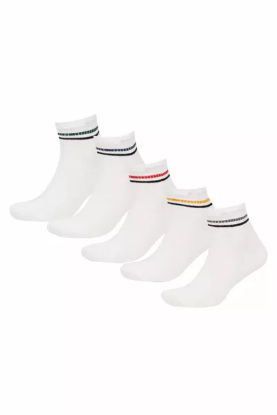 Chaussettes basses en coton pour homme lot de 5 AXNS