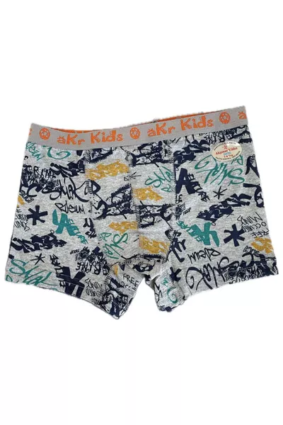 Patterned Stretch Cotton Kids' Boxer 5-Pack