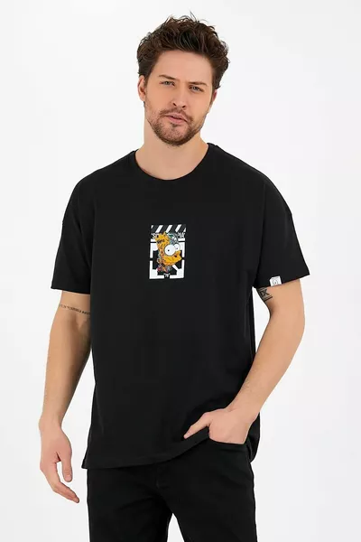 Die Simpsons Bedrucktes Oversize-T-Shirt