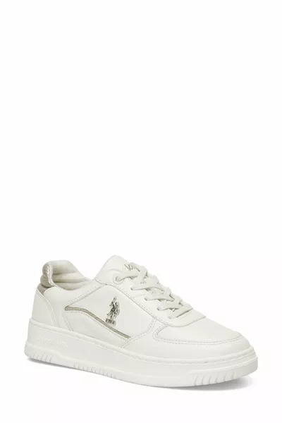 GRACE 4PR Beige sneakers voor dames