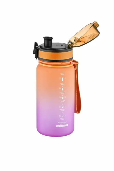 حضانة رياض الأطفال صغيرة الحجم  مل قارورة مياه تحفيزية مزدوجة اللون 8 ألوان مختلفة