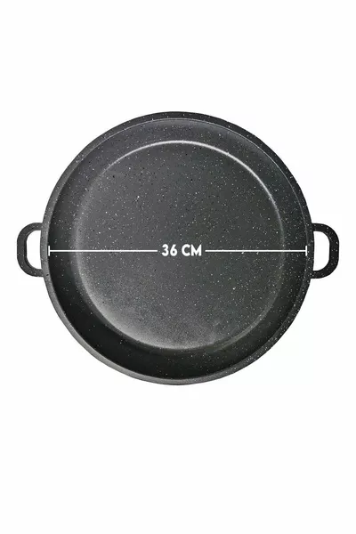 Granite cast iron pancake and flatbread pan  cm