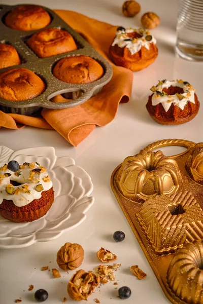 Griss Six In One 6-teilige Kuchenform aus Guss Gold