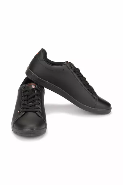 أسود - فرانكو دي إتش إم سنيكرز رجالي كبير الحجم