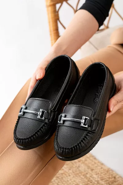 Vrouwen Ballerina's Lichtgewicht Comfortabele Zool Orthopedische Lederen Huid Moeder Schoenen