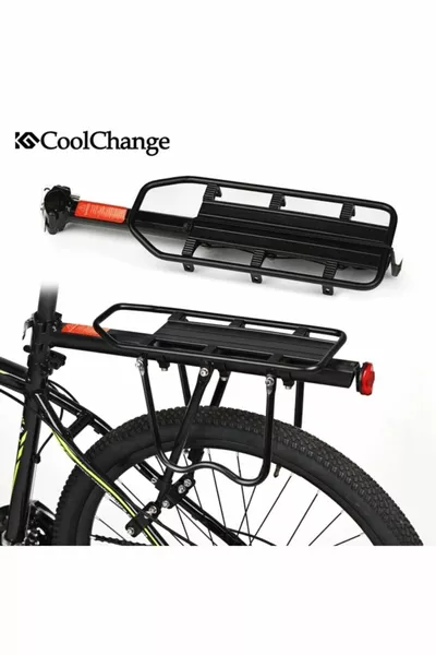 Support de tube de selle de coffre arrière de vélo universel (..)Compatible