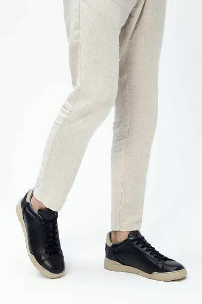 أحذية رياضية وأحذية رياضية من الجلد الطبيعي للرجال  -1 Erk Ayk 