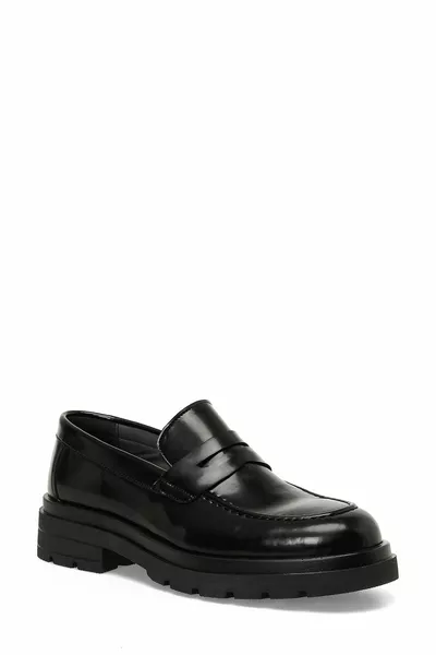 TWAIN-JJ 4PR Noir Mocassins Homme