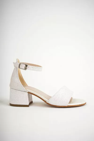 خفيف جدا مريح جدا فضي عارضة الفتيات الصنادل أحذية