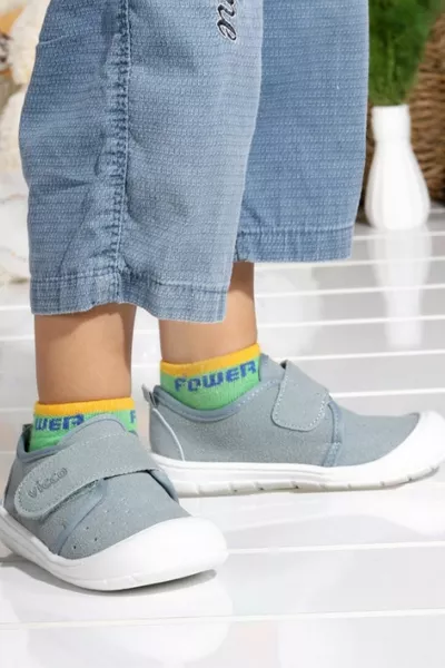 Phoenix Meisjes/Jongens Blauwe Eerste Stap Baby Laarsjes Casual Sneakers .K.()