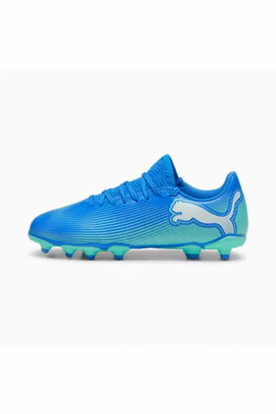 Scarpe da calcio per bambini Blue Future 7 Play Fg/ag Jr 