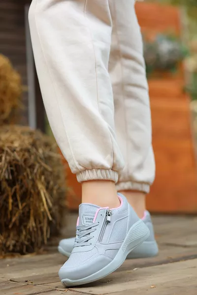 TMP  Rits Detail Casual Sneakers