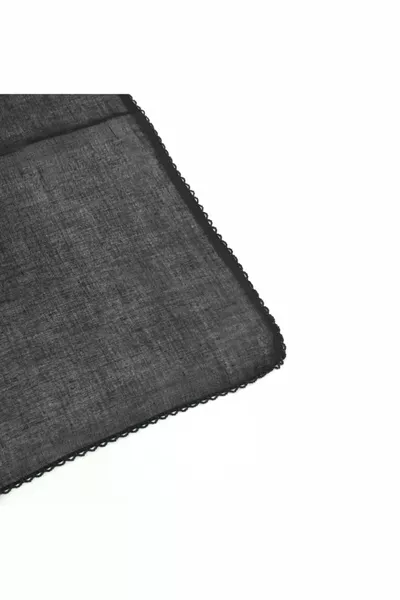 Fodera interna da donna in cotone nera  cm