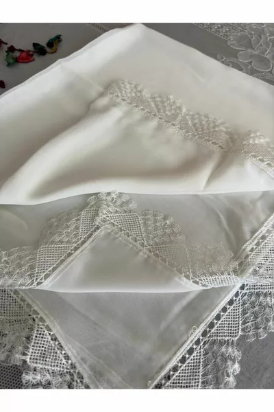 الجاهزة صلاة الحجاب إبرة القماش القطني