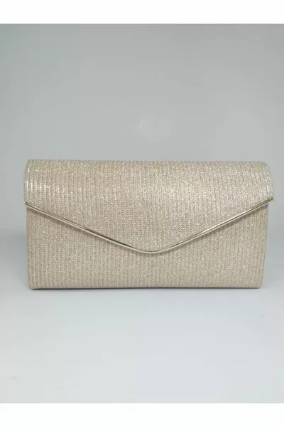 Gold Glitter Abendkleid Tasche für Damen