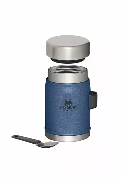 Thermos alimentaire classique en acier inoxydable avec cuillère 0, Lt