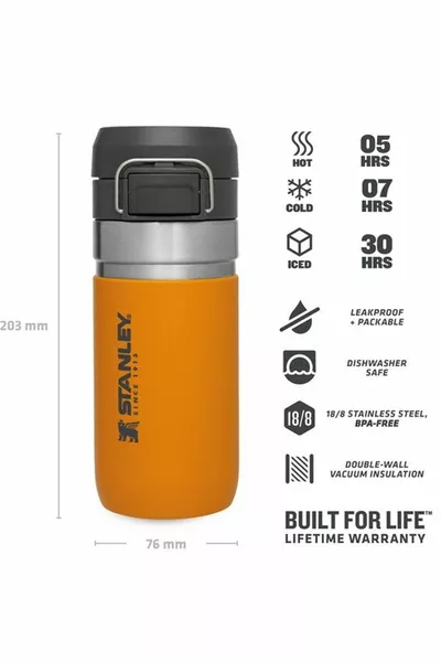 Unisex Thermoskanne Die Quick Flip Wasserflasche .l/oz