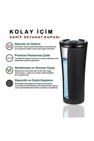 Double Layer Good Quality Stainless Steel  Ml Thermos Cup