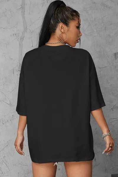 Unisex T-Shirt mit Herz-Print