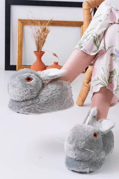 شخصية الأرنب رمادي القطيفة باندوف الرئيسية باندوفو للجنسين