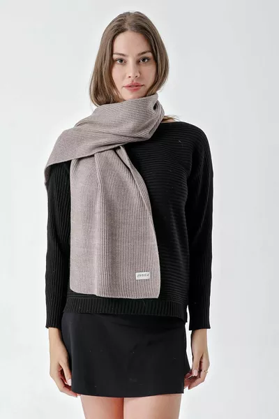 نسائي سالونيك تريكو وشاح المنك 