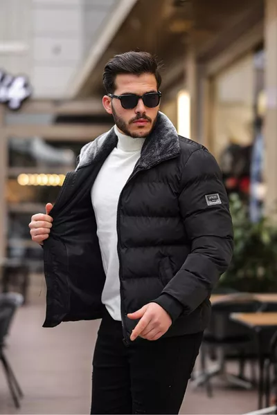 معطف منفوخ مقاوم للماء والرياح والبرد من كلاس سو