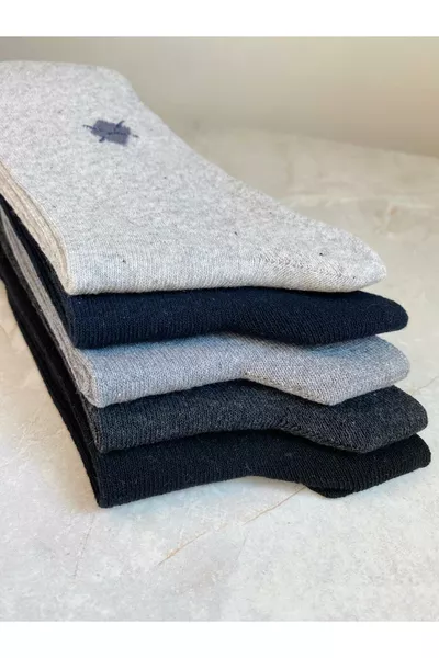 طقم من 5 جوارب رجالية اقتصادية