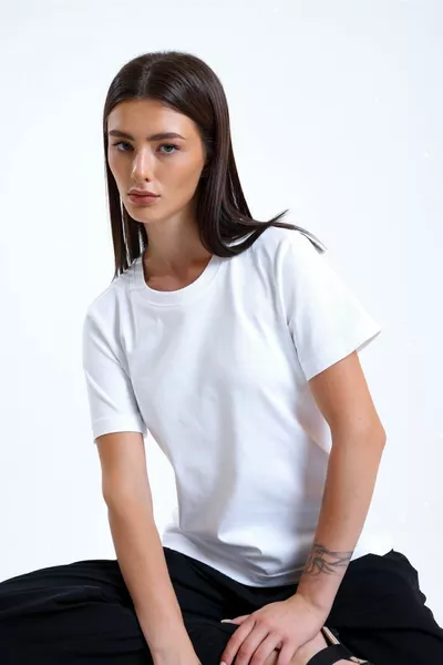 قميص بحجم فاخر % قطن