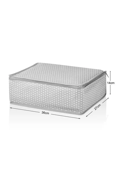 حقيبة خروج من المستشفى/الولادة من 6 قطع بدون شبكة - منقط