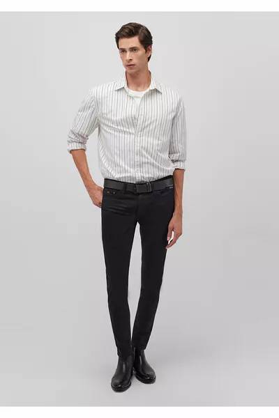 James Black Ziftt Schwarze Jeanhose 