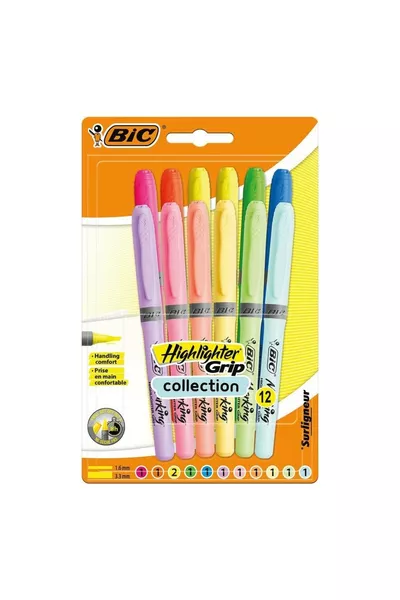 Пастель 6 Пастель 6 Набор из  ярких флуоресцентных карандашей - блистер