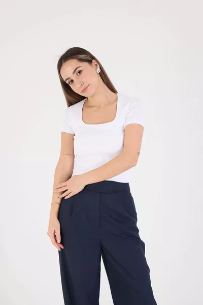 Kısa Kollu Basic T-shirt