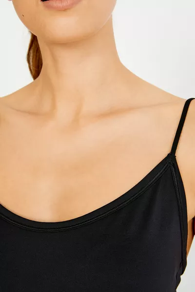 Smart Black V-Neck Jumpsuit