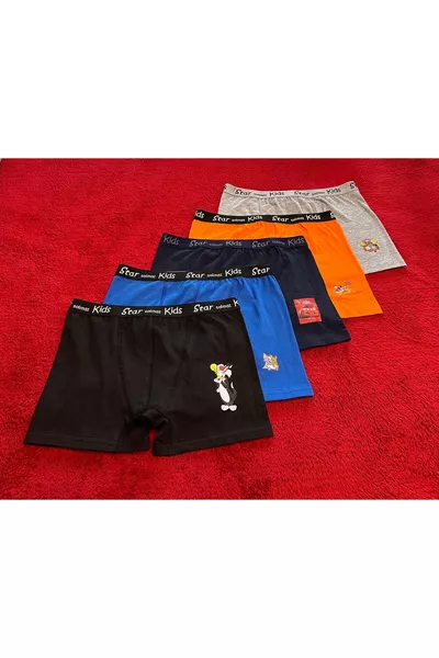 Character Boxer Kids 5-Piece Set for Children