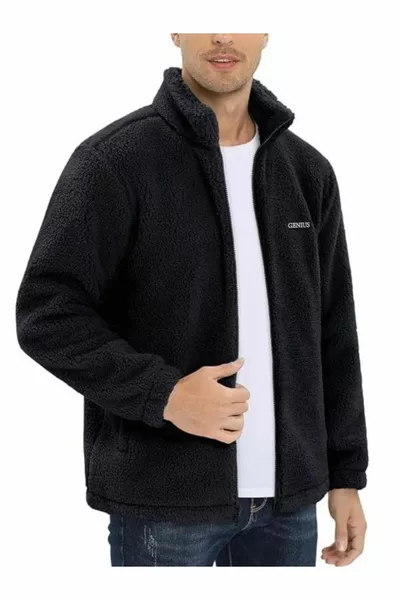 Oversize Plüsch-Sweatshirt Herren Fleece-Sweatshirt Herren Sweatshirt OVERSIZE-PLÜSCH