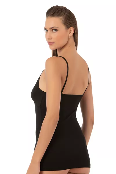 أوزكان  حمالة صدر نسائية رفيعة من القطن والمودال بحافة من الدانتيل