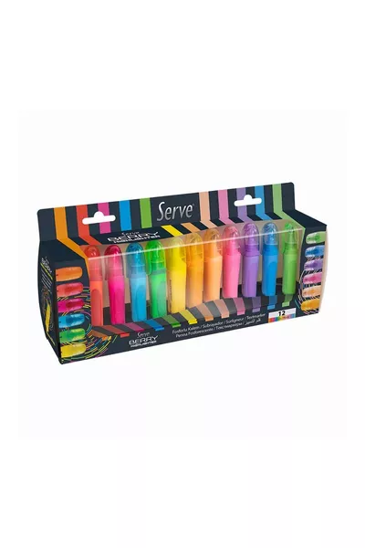 Набор флуоресцентных маркеров Berry,  цветов