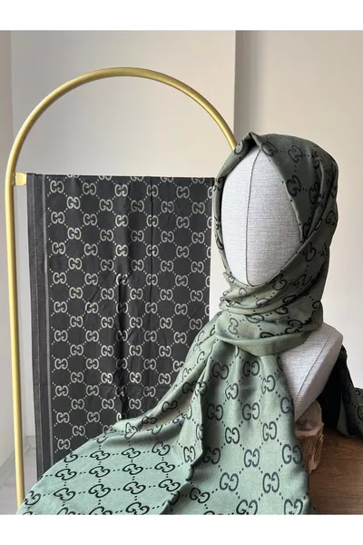 DOUBLE-SIDED G PATTERN SILK COTTON