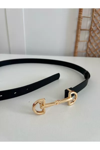 Ceinture fine femme à boucle Mass, ceinture pour pantalon, ceinture pour robe