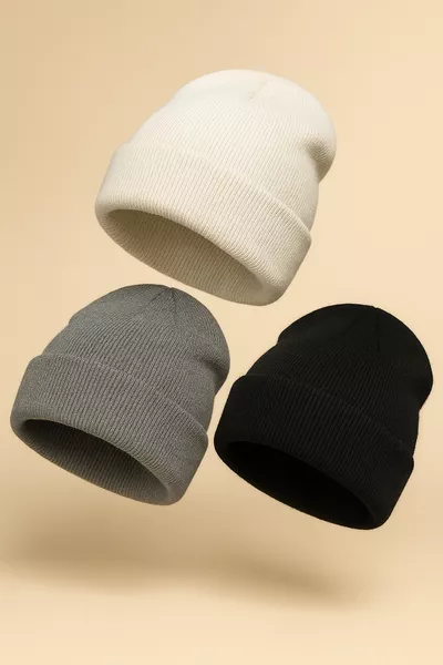 قبعة تريكو أساسية للجنسين