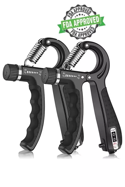 جهاز تمرين تقوية معصم اليد والحركة السوداء من Hubstein جهاز نشر اليد لمعصم الوزن