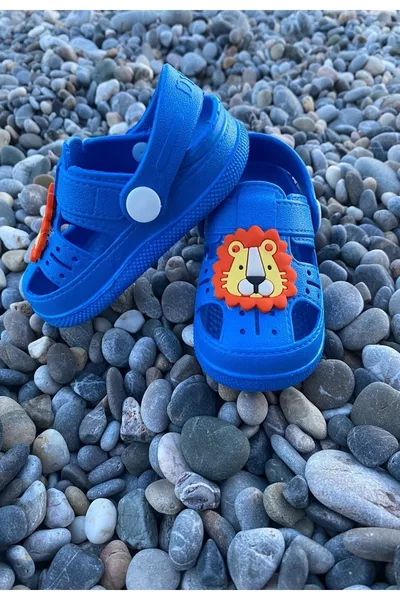 صندل أطفال بنعل يومي مضاد للانزلاق وشكل حيوانات