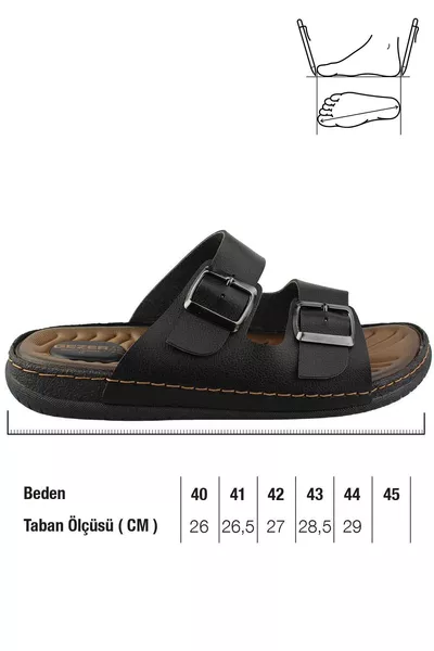  صندل رجالي قابل للتعديل بقاعدة مريحة تشريحية